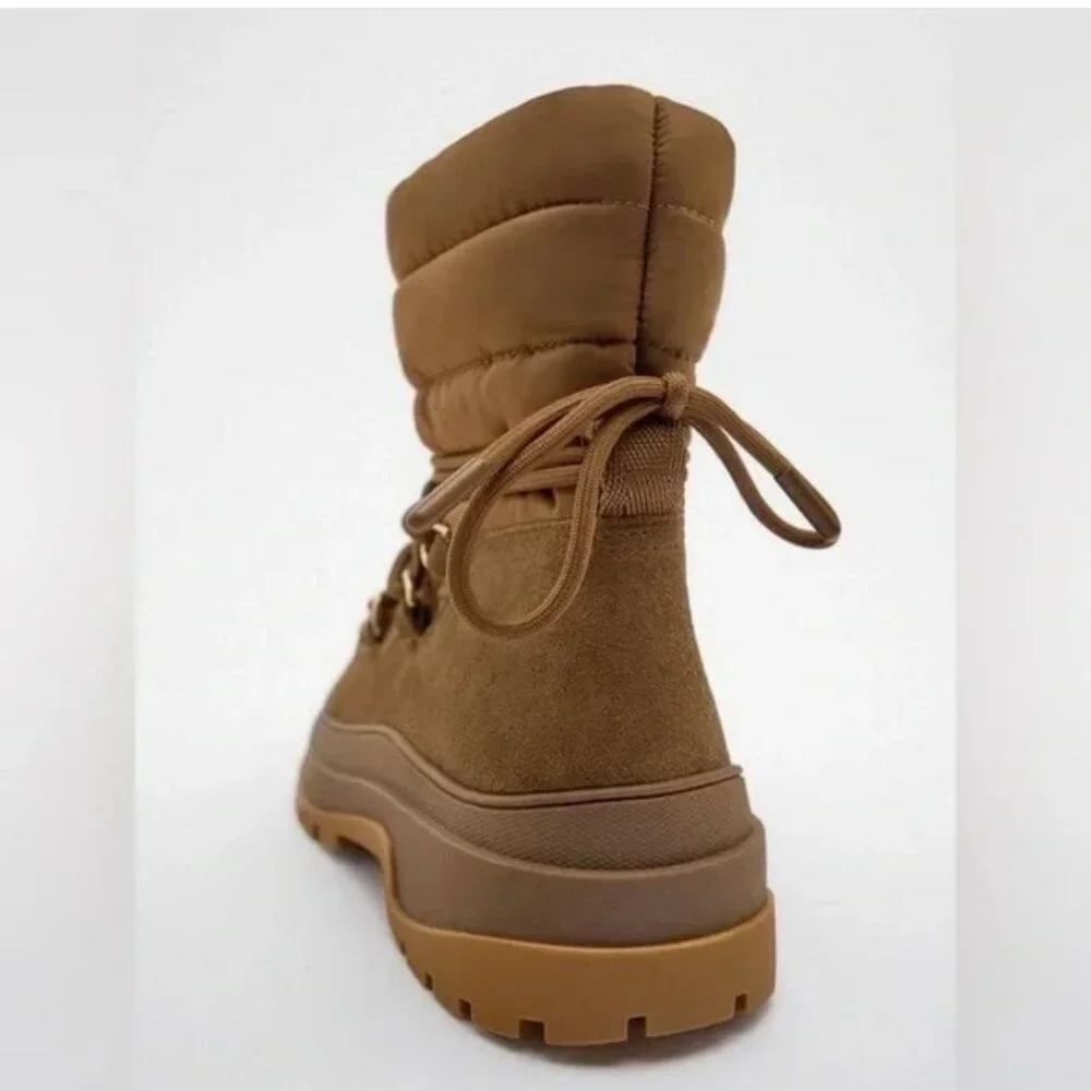 Zara Puffer Boots